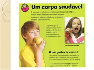 Corpo saudável. p. point