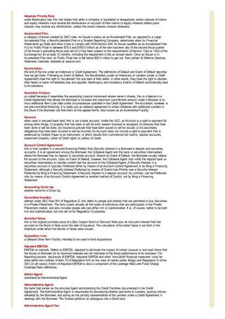 Corpotae finanace jargon | PDF