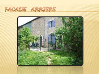 FACADE   ARRIERE