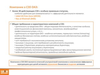 корпоративные и частные услуги в оаэ