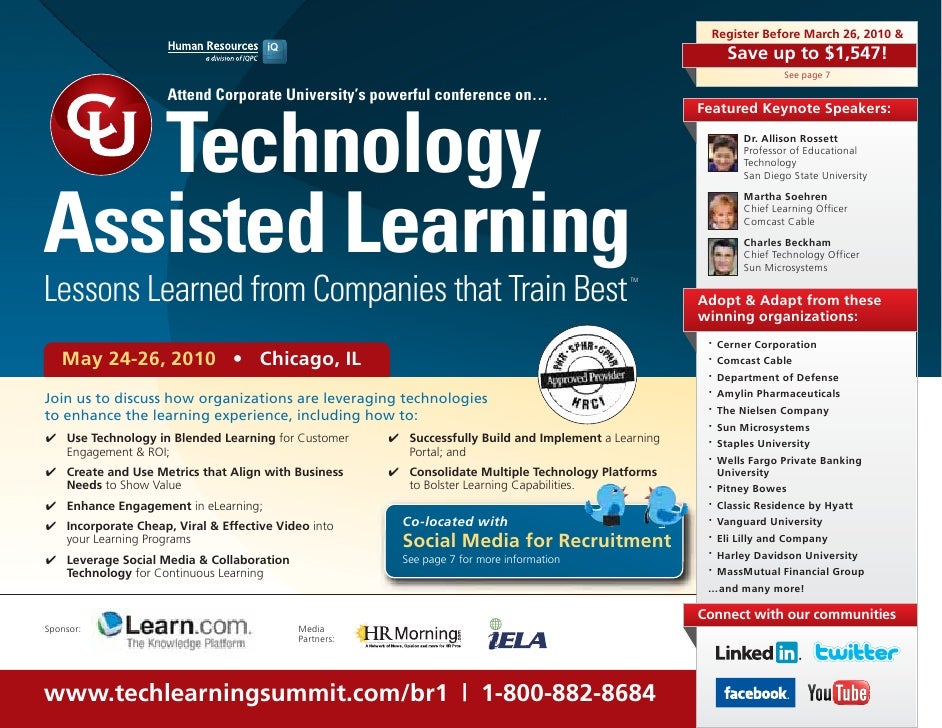 Technology Assisted Learning Summit