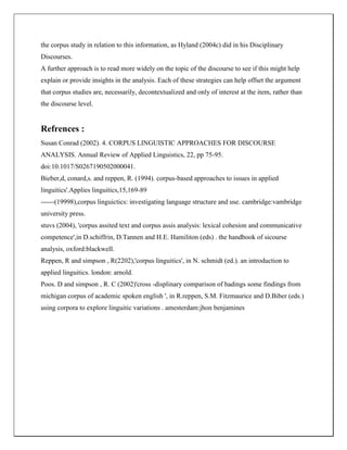 Discourse visual data 6