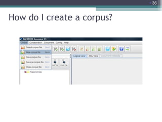 36

How do I create a corpus?

 