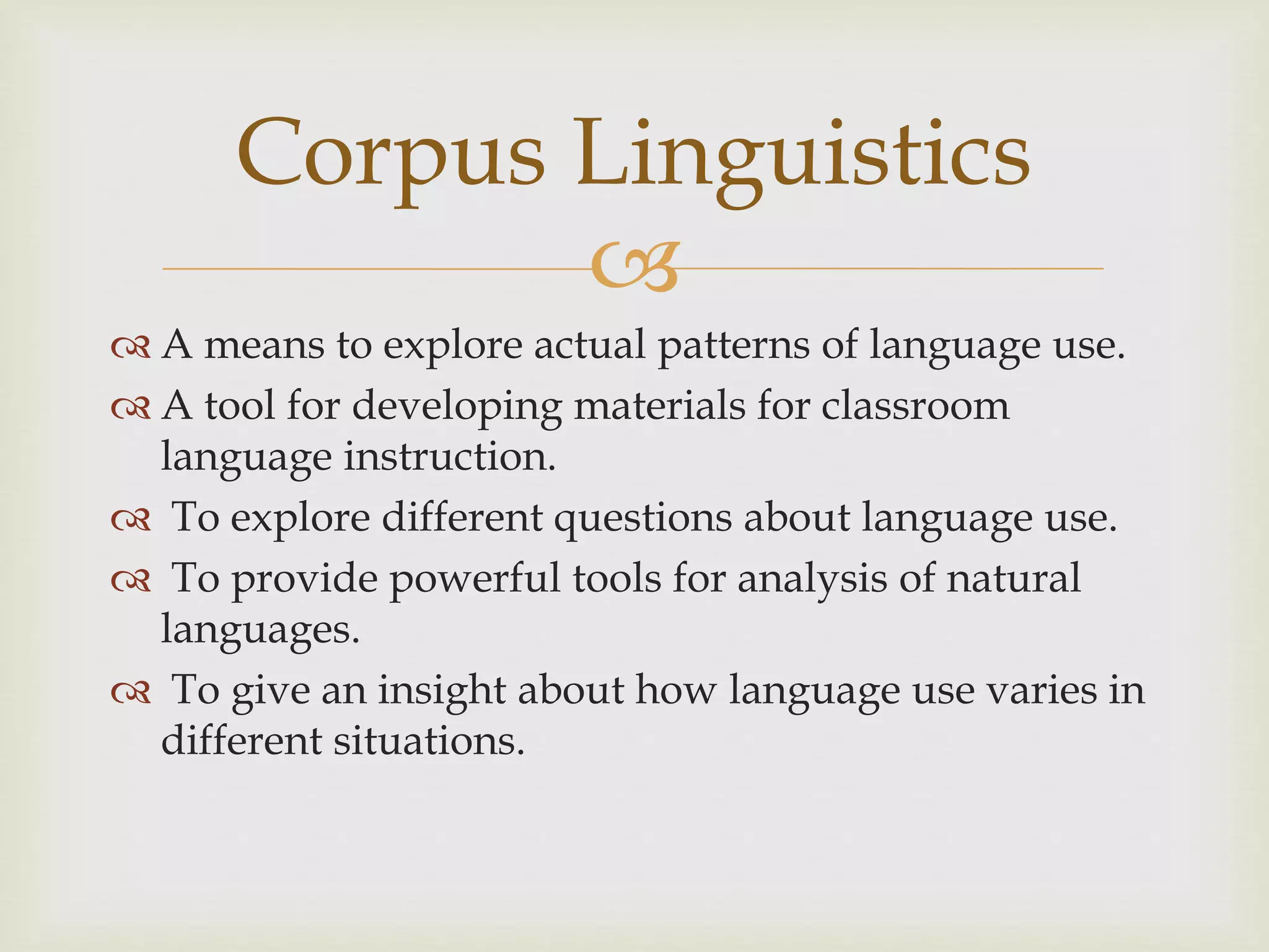 Corpus Linguistics pptx