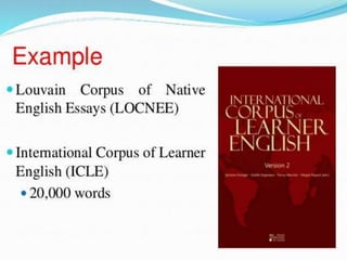 Corpus Linguistics