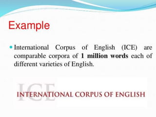 Corpus Linguistics