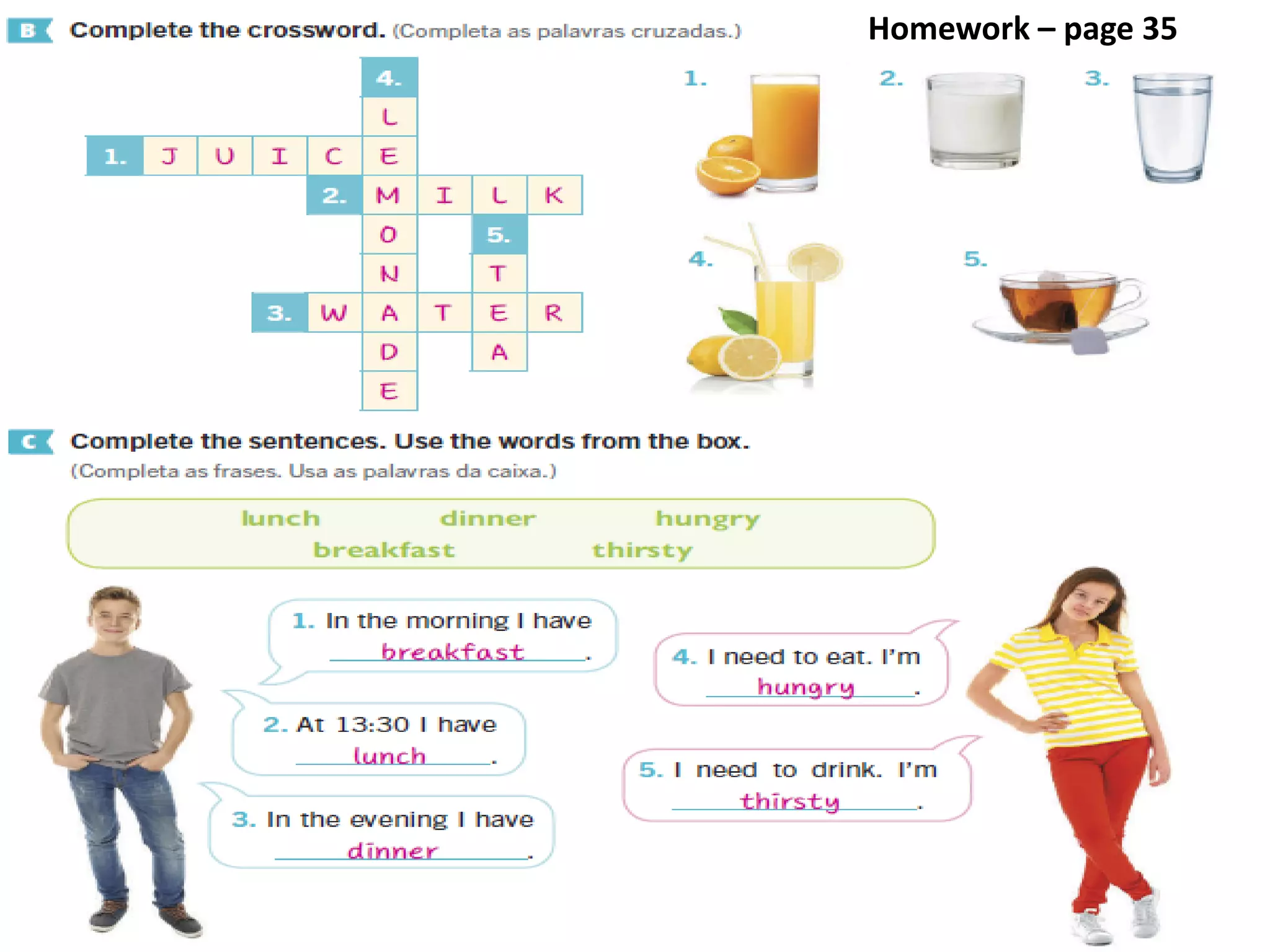 Homework – page 35