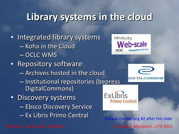 Practical Approaches to Cloud Computing at YOUR Library