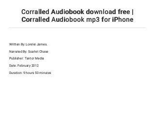 corralled by lorelei james corralled by lorelei james