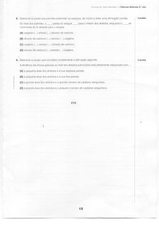 Correcção do  teste _intermédio