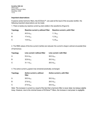 Porper selection of Active & Passive harmonic filters | PDF