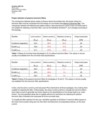 Porper selection of Active & Passive harmonic filters | PDF