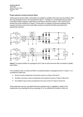 Porper selection of Active & Passive harmonic filters | PDF