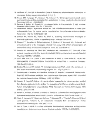 Bioactive Compounds from Microalgae | PDF