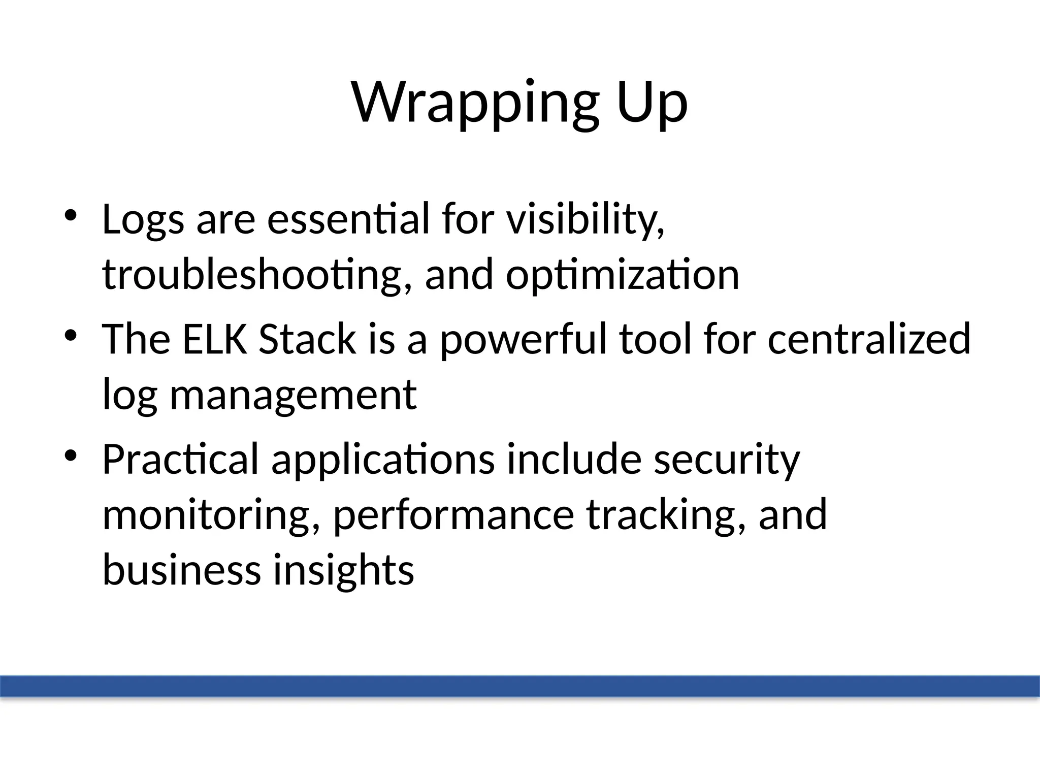 All about the Elasticsearch Logstash Kibana.pptx