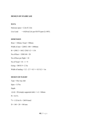 Planning Analysis Designing and Estimation of Residential Building | PDF