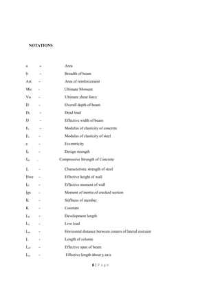 Planning Analysis Designing and Estimation of Residential Building | PDF