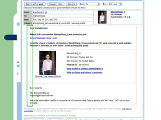 Correct email signature