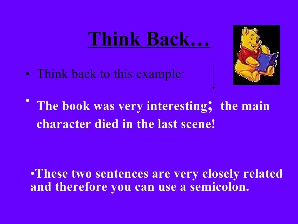 Correcting A Run On Sentence