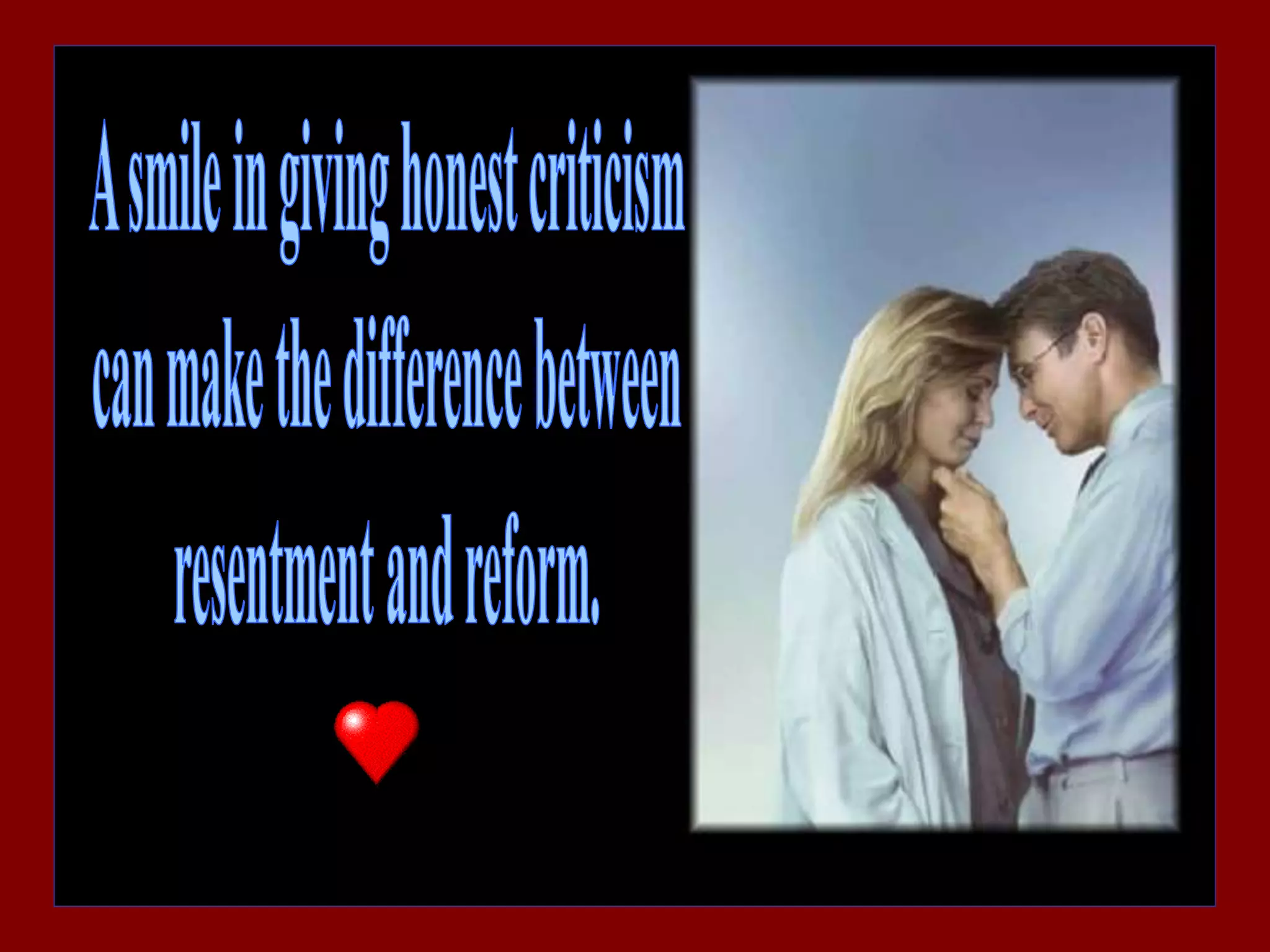 Correcting without being critical