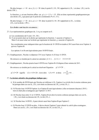 Correction brevet blanc mars 2007