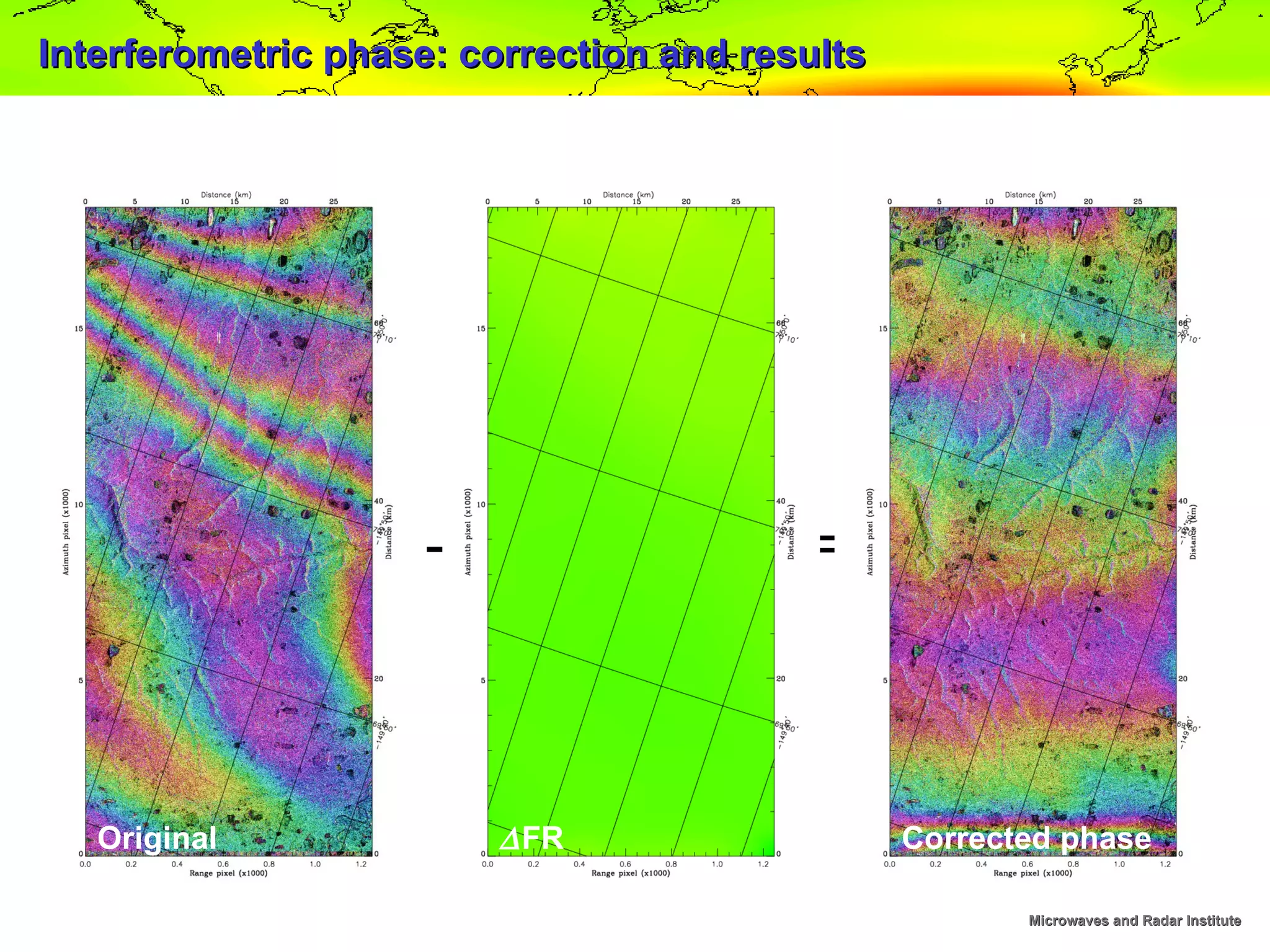 Correction of ionospheric distortions in low frequency interferometric ...
