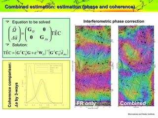 Correction of ionospheric distortions in low frequency interferometric ...