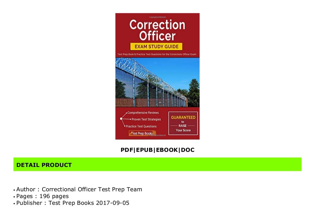 [Doc] Correction Officer Exam Study Guide Test Prep Book Practice Test