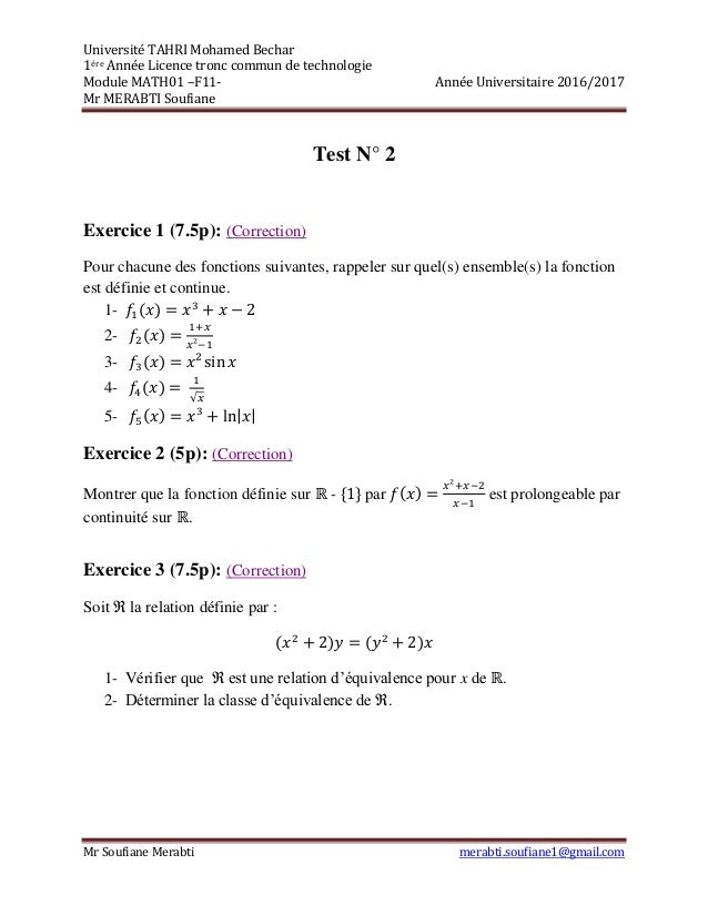 Exercice maths Terminale S dérivation 1 - corrigé ...