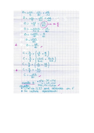 Correction dm révision brevet blanc | PDF