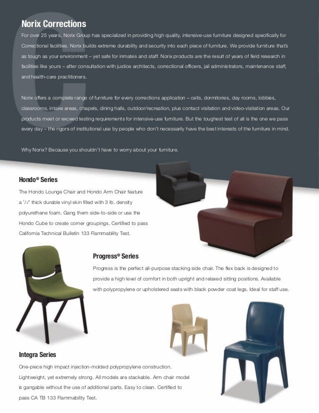 Corrections Brochure Intensive Use Furniture
