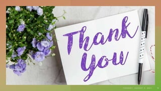 T U E S D A Y , A U G U S T 3 , 2 0 2 1 72
 