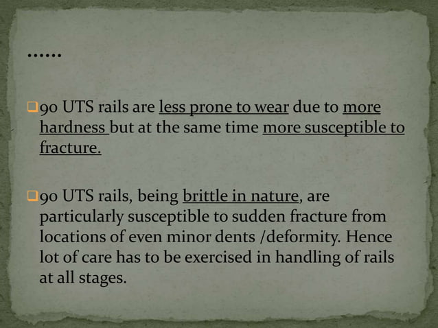 Stacking Jersey Rails Correct method of handling and stacking of rails | PPTX | Track and ...