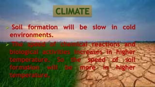 Climate Formation Soil formationppt | PPTX