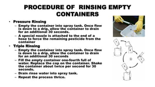 Triple Rinse Method Presentation correct pesticides and safey measures - Copy.pptx