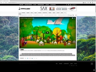 Reportagem sobre o corredor ecologico