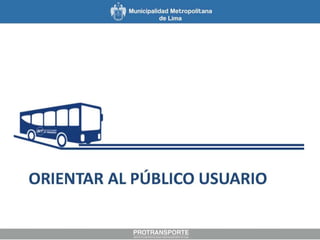 Corredor Azul - Lima Metropolitana