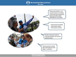 Corredor Azul - Lima Metropolitana