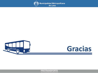 Corredor Azul - Lima Metropolitana