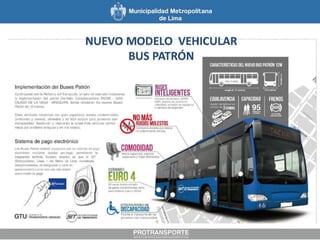 Corredor Azul - Lima Metropolitana