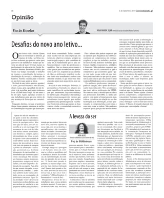 correiodominho.pt 5 de Setembro 2019 Desporto 25
MODALIDADES
| Miguel Machado |
A Câmara Municipal de Vila
Verde aprovou, por unanimida-
de, na reunião do executivo mu-
nicipal da passada segunda feira,
um voto de louvor ao atleta João
Paulo Matias Machado, atirador
do Clube de Caça e Pesca de Vi-
la Verde.
Após ter conquistado a meda-
lha de prata na Taça do Mundo
(ISSF Word Cup) na modalidade
de Fosso Olímpico, o atleta asse-
gurou a sua presença nos Jogos
Olímpicos de Tóquio, em 2020,
onde vai representar Portugal e o
concelho de Vila Verde na espe-
cialidade de Fosso Olímpico (ti-
ro com armas de caça).
Foi também aprovado um lou-
vor ao canoísta Marco António
Araújo Oliveira, em virtude de
ter conquistado a medalha de
bronze no Campeonato da Euro-
pa de Maratonas, na categoria de
C1, escalão de juniores. 
O atleta irá, assim, representar
a selecção nacional no próximo
Campeonato do Mundo, em
Changai, em Outubro.
Segundo o vereador do Des-
porto da Câmara Municipal de
Vila Verde, Patrício Araújo “o
Município de Vila Verde consi-
dera fulcral reconhecer o traba-
lho e mérito destes dois atletas,
tendo em conta as suas conquis-
tas desportivas que constituem
motivo de orgulho e satisfação
para os portugueses e, sobretudo
para os vilaverdenses.”
VilaVerde elogia feitos dos atletas
João Paulo e Marco Oliveira
AUTARQUIA APROVOU votos de louvor para distinguir o atirador João Paulo, que foi prata naTaça do
Mundo e apurou-se para os Jogos Olímpico emToquio, o canoísta Marco que foi bronze no Europeu.
Corrida disputa-se sábado, junto ao Parque da Cidade
Prémio de Ciclismo de Fafe pontuável
para aTaça do Minho de Estrada
Realiza-se no próximo sábado o Prémio de Ciclismo‘Fafe - Sala deVisitas
do Minho’pontuável para aTaça do Minho de Ciclismo de Estrada - Arre-
cadações da Quintã. Organizada pela Associação de Ciclismo do Minho,
com o apoio da Câmara Municipal de Fafe, a iniciativa incluirá provas pa-
raosescalõesdepupilos,benjamins,iniciados,infantis,juvenisecadetes.
As diversas provas serão realizadas nas imediações do Parque da Cidade,
com partida e chegada junto ao pavilhão multiusos de Fafe.
As actividades decorrerão entre as 15 e as 17 horas, altura em que se rea-
lizará a cerimónia protocolar e de entrega de prémios.
Prova é patrocinada pela autarquia conta colaboração FPC e ACM.
§ciclismo
AUTOMOBILISMO
| Redacção |
As emoções do Campeonato de
Portugal de Ralicross, Kartcross
e Super Buggy estão de regresso
à psita já este próximo fim-de-
semana no Circuito Internacio-
nal de Montalegre.
Em discussão vão estar as vitó-
rias nas categorias Iniciação,
Nacional 2RM, Nacional A1.6,
Super 1600, Supercar (Divisões
1 e 2), Kartcross e Super Buggy,
onde se integram os SSV´s.
Os campeonatos estão ainda
todos por decidir, mas as vitó-
rias, nomeadamente nas catego-
rias Nacional A1.6, Super 1600
e Kartcross, vão ser particular-
mente importantes para Pedro
Tiago, João Ribeiro e Jorge
Gonzaga, que poderão ficar
substancialmente mais próximos
dos respectivos títulos.
Em termos de programa é de
prever um formato semelhante
ao habitual, com treinos e pri-
meiras corridas de qualificação
no sábado e qualificação e finais
no domingo.
Mais uma vez são esperadas
centenas de pessoas para assistir
às competições na pista barrosã
de ralicross.
Este fim-de-semana há provas de ralicross, kartcross e super buggy
Nacional Ralicross está de volta
ao circuito de Montalegre
DR
Provas nacionais de ralicross estão de regresso à pista barrosã
Futsal
ADC Nogueiró eTenões
organiza torneio
quadrangular de futsal
No próximo fim-de-semana, o
pavilhão de Nogueiró vai ser
palco de um torneio quadrangu-
lar de futsal, organizado pela
equipa anfitriã da ADC Nogueiró
eTenões, inserido na sua prepa-
ração para a II Divisão Nacional.
Além da equipa da casa, partici-
pam a equipa do ADC Bairros da
AF Aveiro, e duas equipas da
Associação de Futebol de Braga,
a ADC São Mateus e a CD Juven-
tus de Real.
No sábado jogam:
11 horas: Bairros - Juv. Real
16 horas: Nogueiró - S. Mateus
No domingo realizam-se os jogos
do 3.º e 4.º lugar (15 horas) e a
final a partir das 17 horas.
Basquetebol
Diogo Dias reforça
plantel do FAC
Diogo Dias é reforço do Atlético
Clube para a época 2019/20, in-
tegrando a equipa senior de bas-
quetebol. O jovem poste de 20
anos jogava no Leça. Com esta
entrada, o plantel de Armando
Andrade encontra-se completo.
§breves
DR
João Paulo garantiu a presença nos Jogos Olímpicos deTóquio em 2020, e Marco Oliveira brilhou no Europeu de Maratona C1
 