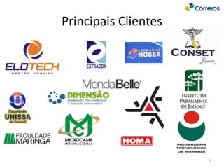 Principais Clientes
3
 