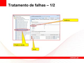 Tratamento de falhas – 1/2


                              Instância




   Projeto e versão


                      Erros
 