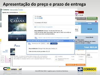 Apresentação do preço e prazo de entrega 