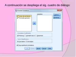 A continuación se despliega el sig. cuadro de diálogo:
 