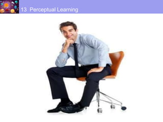 13 Perceptual Learning
 