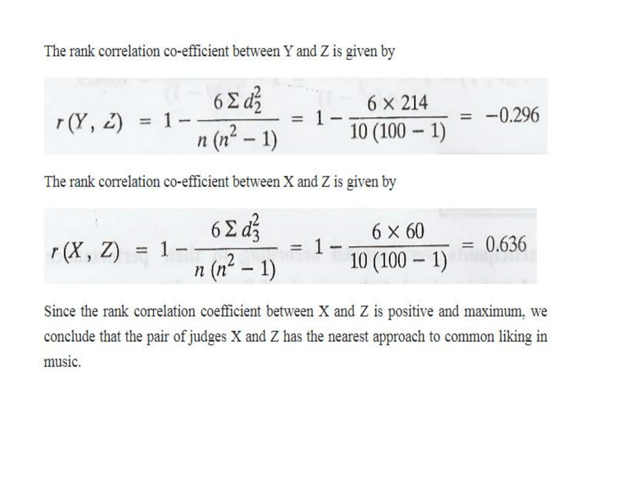 CORRELATION MATHEMATICS AND QUESTION ANSWERS