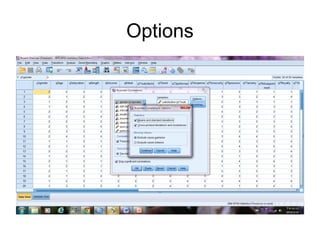 Options
 