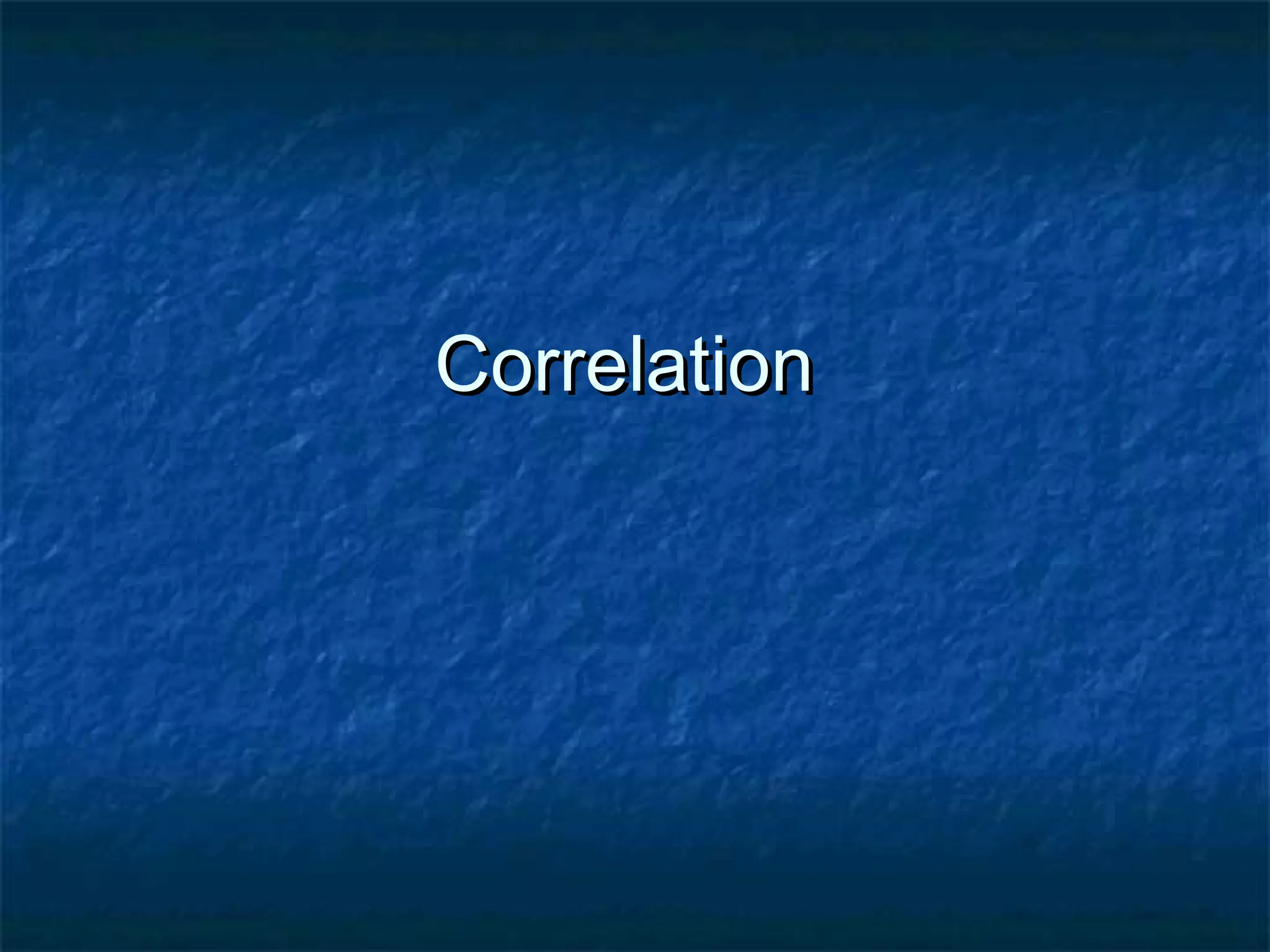 CorrelationCorrelation
 