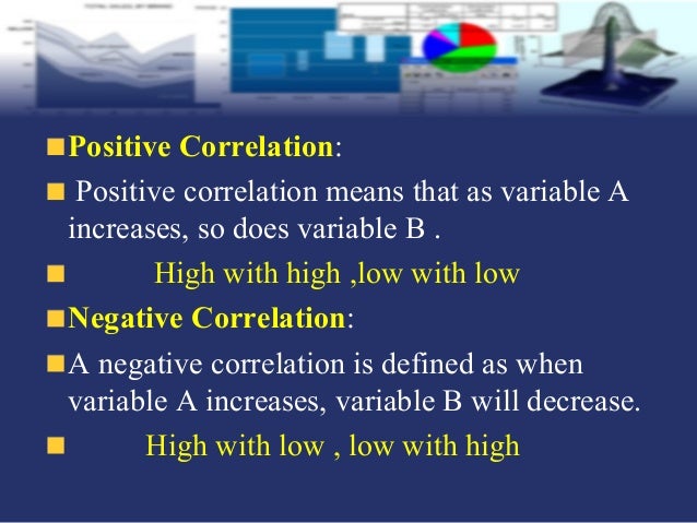 what is positive correlation in research